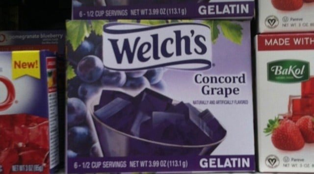 Gelatin In Fruit Snacks