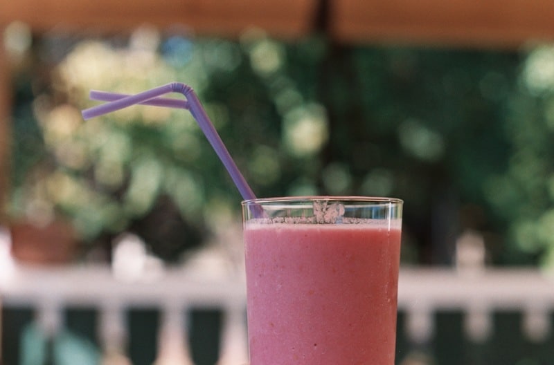 Banana Peach Smoothie